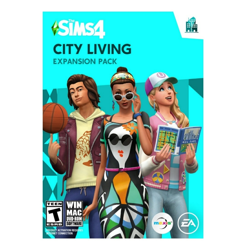 The Sims 4-City Living Expansion Pack PC/MAC SEALED